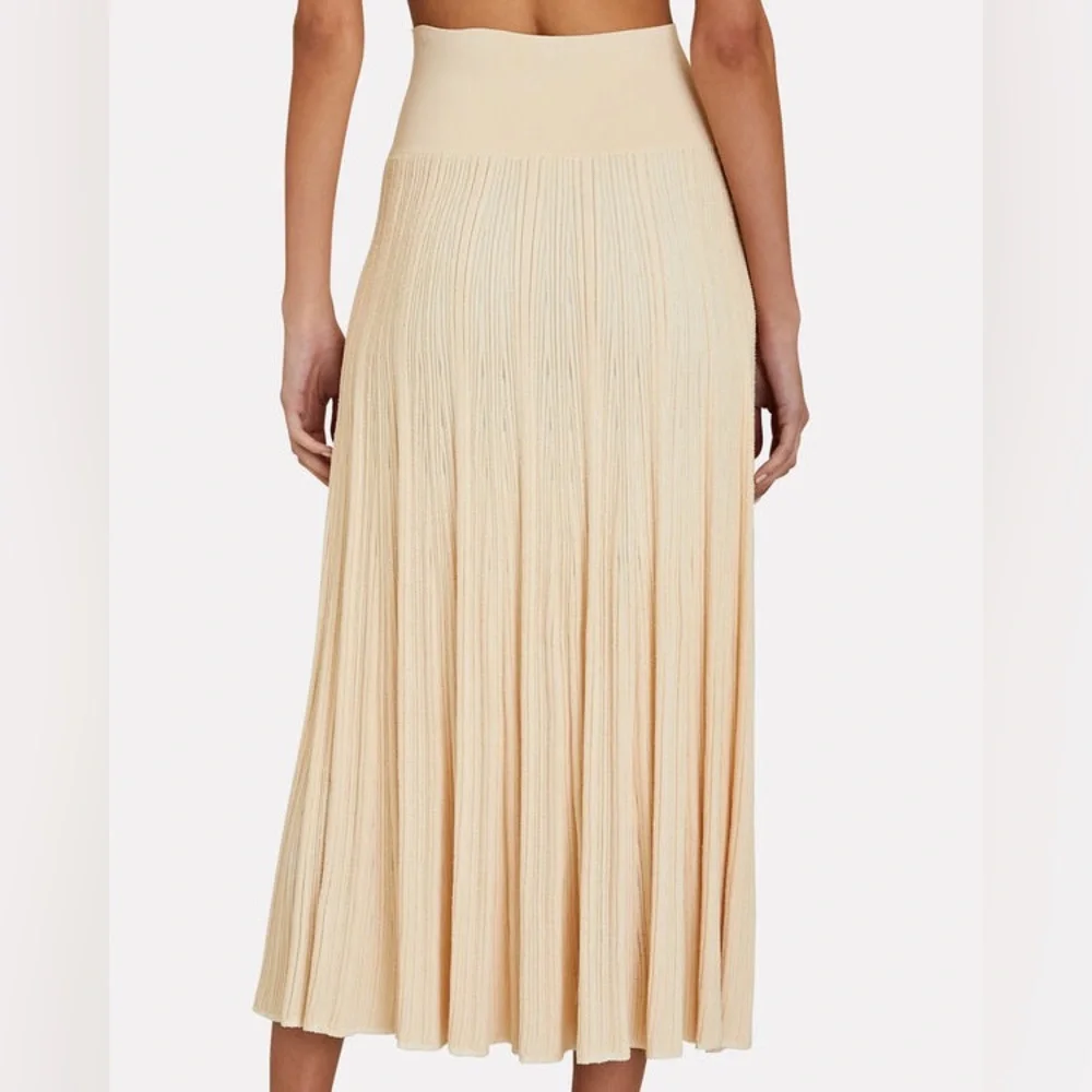 Ulla Johnson Kiera Textured Rib Knit Midi Skirt - Picture 6 of 10